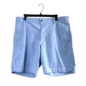 Men's Light Blue Chaps Chino Shorts 36